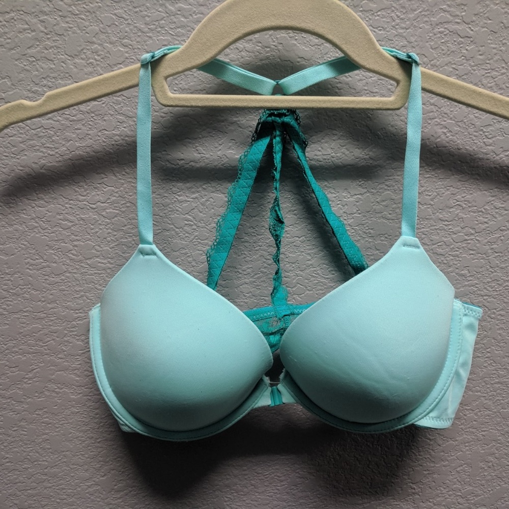 Turquoise bra